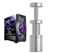 Générique Support GPU - Sopport De Carte en D'aluminium De 10 Cm | Supsport Pivotant Réglable, Stabilisateur Anti-affaissement | Suports De Cartes Solides pour Ordinateur De Bureau,