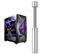 Générique Support GPU - Sopport De Carte en D'aluminium De 10 Cm | Supsport Pivotant Réglable, Stabilisateur Anti-affaissement | Suports De Cartes Solides pour Ordinateur De Bureau,
