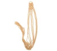 Générique Support Khaki Macramé en Coton Corde Mural pour de Guitare Suspend Facilement Ukulélé et Guitare, pour Cuisines et Couloirs