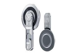 Générique Support Magnétique de Téléphone Portable,Porte Smartphone Rotatif 360 Degrés,Porte-Téléphone Mobile Magnétique avec Pied - pour Appel Vidéo Filmage Enregistrement Navigation Voyage Avion