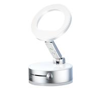 Générique Support Magnétique pour Téléphone | Support Téléphone Aimanté Ventouse Pliable | Pivotant Multifonction en d'Aluminium pour Tablette Bureau Salle de Sport Cinéma Extérieur