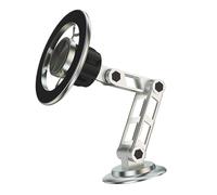 Générique Support Magnétique pour Téléphone Voiture | Rotation 360 D'Aluminium | Porte-Téléphone Magnétique À Vide Réglable 360 - pour SUV Camping-Car Berline Intérieur Automobile Voyage