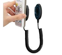 Générique Support Magnétique Télécommande - Cordon Ressort 180cm Anti-Perte, Support Mural Câble Sécurité Rétractable | Organisateur TV Clim Ventilateur, Adhésif Fort Maison Bureau Classe Pratique