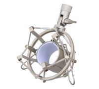 Générique Support Microphone Anti-vibration Alliage Robuste pour Micro à Condensateur Maintien Stable Bruits pour Enregistrement Chant et Diffusion