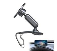 Générique Support Mobile Voiture Clip Magnétique Antidérapant Réglable | Support intérieur pour téléphone auto Pour Véhicule Camion SUV Camping-Car Rétroviseur Pare-