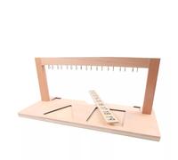 Générique Support Montessori pour Perles de 11 à 19 - Apprentissage des Nombres avec Crochets et Chiffres en Bois - Matériel Numération Sensorielle (C002-3/C208)