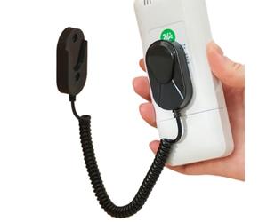 Générique Support Mur pour Télécommande | Support pour Télécommande TV avec Câble à Ressort Rétractable - Organisateur de Manettes pour Mur Domicile Chambre Chevet Camping-Car