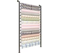 Générique Support Mural de Rangement pour Rouleaux de Tissu - Porte-Rouleaux Polyvalent pour Vinyle et Papier Peint, Papier d'art, Film pour vitres de Voiture, Affiches et bobines de Tissu - Solution