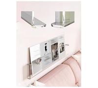 Générique Support mural en acrylique transparent for magazines, fente for livres élargie for salles de lecture, zones de réception, bureaux et maisons(No Drilling Required,80cm(31.5in))