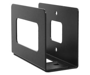 Générique Support Mural en Fer Noir pour Balance Numérique Base Stable et Rangement Vertical, pour Salle de Bain ou Chambre