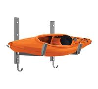 Générique Support Mural Kayak,Lot De 2 Supports pour Planche Surf Robustes Capacité 90 Kg | Support de Rangement Mural pour Canoë au Garage,Adapté pour Échelles Canoës Paddleboards Snowboards