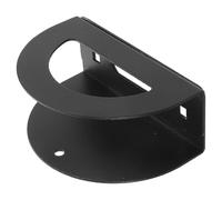 Générique Support Mural pour Balance Corporelle Numérique en Fer Noir, Design Moderne et Minimaliste, Gain de Place pour Salle de Bain et Chambre, Forme Ronde Sécurisée