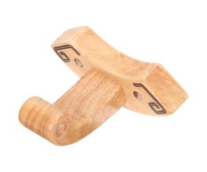 Générique Support Mural pour Guitare Bois Massif Crochet sans Perçage pour Guitare Ukulélé et Basse Support Stable et Décoratif pour Instruments à Cordes