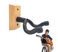 Générique Support mural pour guitare, support mural pour basse, antidérapant, réutilisable, pour guitares électriques, ukulélé, basse