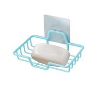 Générique Support Mural pour Porte-Savon - Organisateur De Porte-Savon Adhésif De 14 Cm, Plateau De Séchage À Vidange Rapide, Solution De Rangement pour Salle De Bain Et Cuisine pour Douche,
