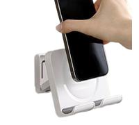 Générique Support Mural pour Smartphone | Support Mural Smartphone,Support Réglable pour Tablette Et Pince Universelle pour Lit Cabinet Maison Bureau Avion Chambre Salle De Bain
