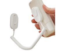 Générique Support Mural pour Télécommandes - Support pour Télécommande TV avec Câble à Ressort Rétractable - Organisateur de Manettes pour Mur Domicile Chambre Chevet Camping-Car