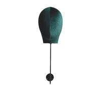 Générique Support Mural pour Tête de Mannequin et Chapeau, En Fer et Polypropylène, pour Créer de L'ordre et Mettre En Valeur Votre Espace, Vert