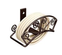 Générique Support Mural Pour Tuyau D'Arrosage Décoratif en métal, de grande | Rack De Rangement Mural Pour Tuyau D'Arrosage pour Jardin Patio Garage Ferme Arrière-cour