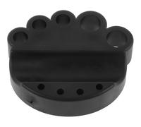 Générique Support Porte-gobelet à Encre pour Tatouages en Plastique Noir Pratique et Stable, Organise les Godets de Pigments pour Usage Professionnel en Salon Domicile
