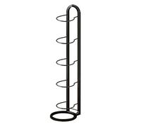 Générique Support pour Basketball | Support De Rangement 5 Niveaux pour Ballons Sportifs - Porte-Ball Antidérapant,pour Salle De Sport Intérieur Extérieur École Arrière-Cour Terrain Basket Football