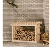 Générique Support pour Bois de Chauffage 108x64,5x77 cm Bois de pin,Accessoires pour Range-bûches & Porte-bûches,10.76KG-822432