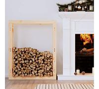Générique Support pour Bois de Chauffage 80x25x100 cm Bois de pin Massif,Accessoires pour Range-bûches & Porte-bûches,5.72KG-822417