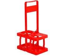 Générique Support pour Bouteilles De Bière - Panier Pliable pour Bière, Support | Structure Longue Durée, Fentes pour Bouteilles Sécurisées, Système De Transport Compact pour Les