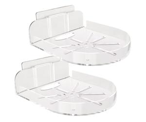 Générique Support pour Caméra Bébé, 2X Support de Fixation pour Moniteurs, Support Mural Sécurisé pour Caméra de - Organisation Petits Espaces Intérieur Extérieur Maison Chambre Bébé Salle