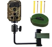 Générique Support pour Caméra Piège - Tête orientable à 360 degrés | Fixation Caméra Animalière sur Arbre - pour photographes Agriculteurs et passionnés Tronc clôture Poteau agricole