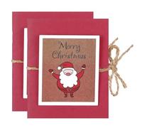 Générique Support Pour Cartes De Vœux De Noël | 5 Emplacements pour Accessoires de Fête Festifs - Cartes D'Argent De Noël,Pour La Famille, Les Amis, Les Adultes, Les, Les