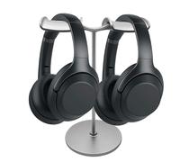 Générique Support Pour Casque De Bureau | De Casque En Métal Avec Base Lestée | Universel Pour Écouteurs, Écouteurs | Organisateur D'affichage De Table Durable Pour Les Jeux, La Maiso