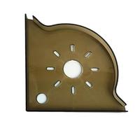 Générique Support pour D'aquarium - Supports À Fragmentation | Étagère d'angle Triangulaire pour Aquarium, Étagères Résistantes Fissures, Espace De Stockage Optimisé pour Aquarium, Placement Sécuris