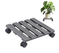 Générique Support pour d'extérieur - Roulettes Robustes pour Pots de Fleurs - Présentoirs pour Fleurs d'Intérieur - pour Extérieur Jardin Terrasse Balcon Patio