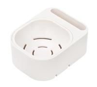 Générique Support pour Éponges à Maquillage Couvercle Ventilé, Étui de Séchage Compact et Portable, Rangement Anti-poussière pour Beauté, Voyage et Organisation Salle de Bain,