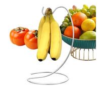 Générique Support pour Fruits - Organisateur de Fruits en Acier Inoxydable,Support De Rangement Pour Bananes | pour Table, Légumes, Comptoir, Plan de Travail, Armoire, Appartement, Restaurant
