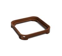 Générique Support pour Mac Mini M4 2024, Support de Bureau refroidissant, Base en Bois, Support de Bureau pour Ordinateur Portable (Foncé)