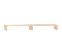 Générique Support pour Moniteur 100x27x10 cm Bois de pin Solide,Appareils électroniques, Accessoires électroniques, Accessoires pour Ordinateurs, Supports pour Ordinateurs, Brun (Poids 2.89KG)