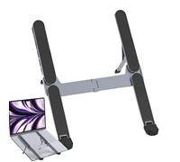 Générique Support pour Ordinateur Portable avec Station d'accueil | Ventilation Refroidissante Ports Multiples USB Tablette Socle Rehausseur PC Portable,pour Bureau Jeux Voyage Et Usage