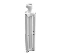 Générique Support pour Parasol de Plage Base Triangulaire en Fer Blanc Support Stable Léger avec Vis de Serrage pour Plage et Jardin