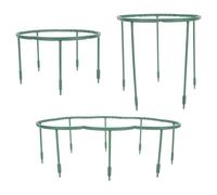 Générique Support pour Plantes Grimpantes Double Niveau Lot 2 Sets 8 Tiges Courtes 10 Tiges Mixtes Plastique Solide Étagère Modulable pour Jardin Terrasse et Balcon