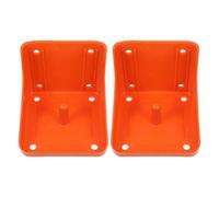 Générique Support pour Porte-Brique de Sel et Boîte Alimentaire pour Moutons 2 Pièces en PE Robuste, Accessoire Ferme Petite Taille pour Bovins et Ovins Style