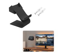 Générique Support pour Steam Controller 2, Support d'exposition et Fixation Murale pour Manette de Jeu, Support avec étagère de Rangement Murale (Noir)