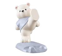 Générique Support pour Téléphone Mignon,Figurines d'ours en Résine Réglables Anti-Dérapantes,Porte-Téléphone | pour Vlog Tournage Bureaux Voyage Plein Air Appels Vidéo