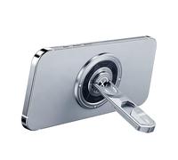 Générique Support pour Téléphone,Rotation 360 Degrés Pliable - Porte-Téléphone Mobile Magnétique avec Pied | pour Diffusion en Direct Filmage Enregistrement Table Tableau de Bord Voyage