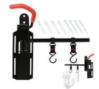 Générique Support Pour Vélos Avec Fixation Murale,Support Robuste Pour Usage Intensif | Crochet De Suspension Verticale,Pour Vélos De Famille, Usage En Intérieur Et Extérieur, Garage, Maison