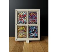 Générique Support / Présentoir / Cadre à Cartes TCG - Modèle pour 4 cartes - Type Pokémon