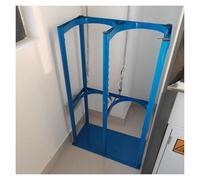 Générique Support Robuste pour Bouteille d'oxygène - Support de Bouteille de gaz à Fixation au Sol avec chaîne de sécurité réglable pour Usage Domestique, médical et Industriel - Solution de sécurité