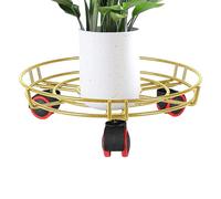 Générique Support Roulant pour en Pot,Porte-Jardinière Résistant | Support pour avec roulettes | pour Pots de Fleurs Intérieur Extérieur Jardin Patio Cour Allée Pelouse Maison