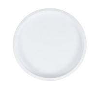 Générique Support Roulant pour Pot de Fleurs Manique à roulettes Résistante en PP Blanc pour Déplacer Vos Plantes D’intérieur Facilement